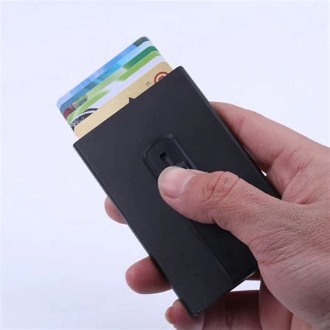 automatic slide business card holder